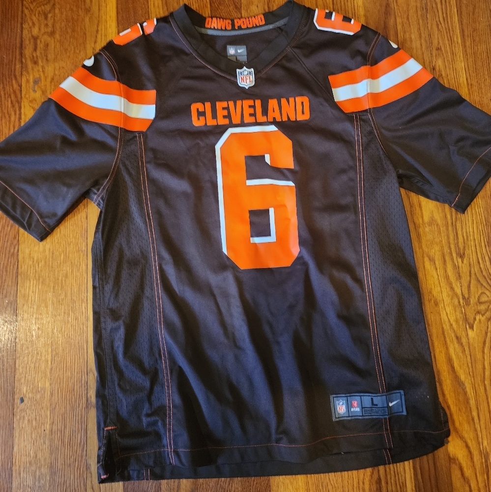 Cleveland Browns Baker Mayfield Nike On Field Men's sz Large Jersey